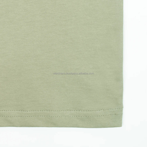 เสื้อยืดผ้าฝ้าย100% สำหรับผู้ชายทรงหลวมพิมพ์ลาย - Product Image 5