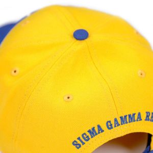 หมวกแก๊ป Sigma Gamma Rho แบบยูนิเซ็กซ์ ปรับขนาดได้ ผ้าฝ้าย สไตล์ลำลอง แฟชั่นสำหรับชมรมนักศึกษา ปักโลโก้ สตรีทแวร์ ขายส่ง - Product Image 4