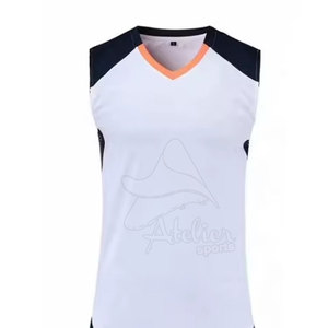 Uniforme de Voleibol para Entrenamiento y Partido, Ligero, de Secado Rápido, Diseño Atlético en Malla, Uniforme de Voleibol para Equipo - Product Image 4