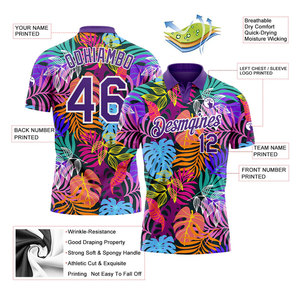 Camiseta de Golf Personalizada con Logotipo para Hombre, Transpirable, de Color Sólido, con Estampado por Transferencia de Calor, Manga Corta Deportiva - Product Image 5