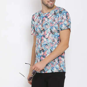 Camisetas de Manga Corta Sublimadas con Logotipo Personalizado, 100% Algodón, Tela Formal, Ecológicas, Frescas, de Corte Holgado para Hombre - Product Image 4