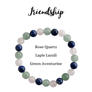 Natural Quality Smooth Glossy Strengthen Friendship <b>Crystal</b> Gemstone <b>Beaded</b> Meditation Bracelet for Women's Romantic Anniversary - Product Image 1