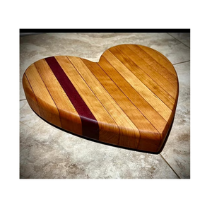 Tabla de Cortar de Madera de Acacia Natural, Tabla para Cortar Queso, Carne, Frutas, en Forma de Corazón, Tabla para Charcutería, Accesorios de Cocina - Product Image 3