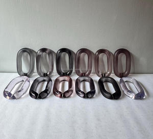 Eslabones de Cadena de Resina Transparente para Decoración de Pared, Proyectos DIY, Separador de Ambientes Moderno y Ecológico, Blatant Exports - Product Image 3