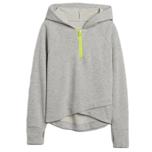 Free Style Women Pink white fleece custom Hip-hop women crop top oversize hoodie women sweatshirt as per customer requirement. - Product Image 1