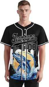 High Quality Men's <b>Baseball</b> & Softball Jersey with Custom Logo Short Sleeve Anti-Bacterial - Product Image 2