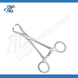 Pinzas Ortopédicas de 165 mm, Instrumento Quirúrgico de Acero Inoxidable, Pinzas Reutilizables para Sujetar Huesos y Tejidos, Hechas en Pakistán - Product Image 6