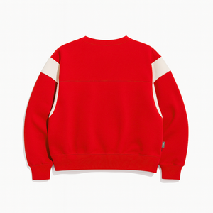 Delta |   Sigma |   Sudadera Theta Sorority Jan13 Roja y Blanca J13 para Mujer, Bordada, Estilo Universitario, Cuello Redondo - Product Image 2