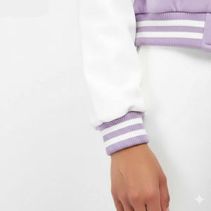 Chaqueta Letterman Personalizada, Nueva Colección Otoño-Invierno, Relleno de Algodón, Estilo Universitario, Chaqueta Varsity Transpirable al por Mayor - Product Image 3