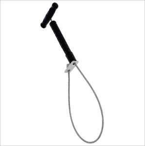 Poultry Equipment Pig Holder with Handle Pig <b>Catching</b> Equipment Stainless Steel Pig Ring Catcher - Product Image 6