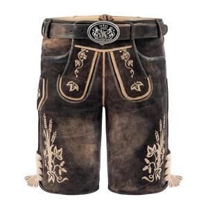 Nouveauté : Shorts en Lederhosen bavarois traditionnels pour hommes, personnalisés et uniques, pour l'Oktoberfest - Product Image 5