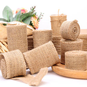 Natural Jute <b>Ribbon</b> – Rustic Decorative <b>Ribbon</b> for Gift Wrapping, DIY Craft, <b>Wedding</b> Decoration and Packaging Use - Product Image 6