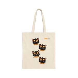 Sac fourre-tout en toile pliable de marque M.I.T personnalisé avec logo de couleurs personnalisées motif lettre de petites/moyennes tailles pour le shopping ou les cadeaux - Product Image 6