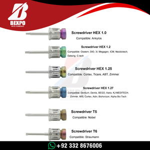 Kit de Implantes Prostéticos: Localizador, Abutment, Destornillador, Destornilladores Multi-Unit, Kit de Instrumentos Dentales de Composite de Alta Calidad - Product Image 4