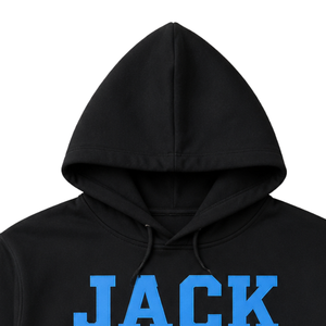 Black Hoodie <b>Pullover</b> With Graphic Letter Design Long Sleeve Casual Sweatshirt Fashion Apparel For <b>Men</b> Women Streetwear - Product Image 4