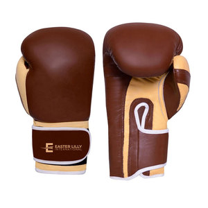 Guantes de Boxeo Profesionales Hechos a Medida, Guantes de Boxeo de Cuero PU, Guantes de Boxeo para Entrenamiento de Combate - Product Image 1