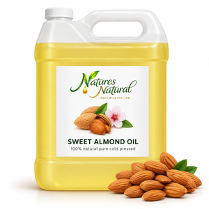 Aceite Portador de Almendras Dulces 100% Puro, Prensado en Frío, Aceite Hidratante Natural para el Cuidado de la Piel, el Cabello y Formulaciones Cosméticas - Product Image 1