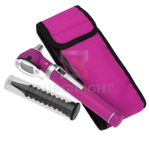 Mini otoscope à fibre optique portable avec LED, outil d'examen des oreilles, lumière remplaçable, appareil de diagnostic domestique portatif par Blush Surgical - Product Image 1