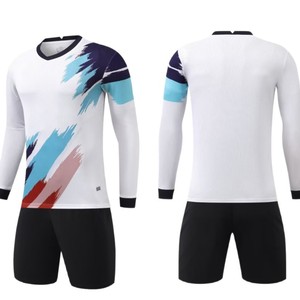 Tenues de football pour hommes, maillots et hauts pas chers, ensemble de maillots de football pour enfants, vêtements de sport pour l'entraînement des jeunes, tenue de football respirante, mode personnalisée - Product Image 2