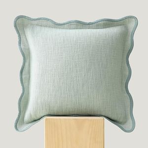 Boho Cotton Scallop Cushion Cover Living Room Home Decor Customize With Custom Design Boho Pillow Eco-Friendly Custom OEM - Product Image 3