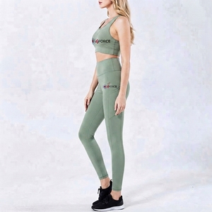 Ropa Deportiva de Alta Calidad para Mujer, Conjunto de Yoga, Ropa de Fitness para Correr y Hacer Ejercicio, Conjuntos de Yoga al Por Mayor con Precio de Mayoreo y OEM - Product Image 5