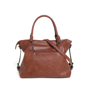 Nouveau sac fourre-tout décontracté pour femmes, sacs à main en cuir PU souple, sacs à bandoulière, style haut de gamme européen et américain, sac de travail et de trajet - Product Image 3