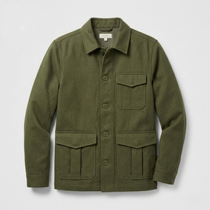 OEM Custom <b>Men</b>’s <b>Chore</b> <b>Jacket</b> 2026 Design Organic Cotton Canvas Work <b>Jacket</b> Shirt Style Utility <b>Jacket</b> Wholesale Manufacturer - Product Image 1