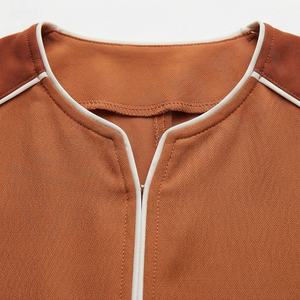 Abaya Larga de Chifón Islámica a la Moda, Caftán Modesto de Verano para Mujer, Tallas Grandes, Primavera, Oración, Simple, Transpirable, Color Personalizado - Product Image 4