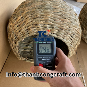 ตะกร้าผักตบชวาสานมือสำหรับเก็บของจำเป็นสำหรับเด็ก - Product Image 3