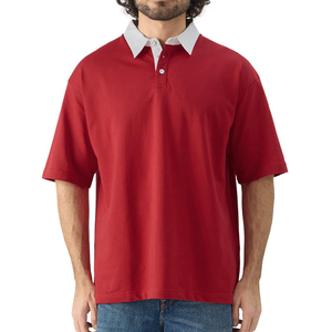 Camiseta de Punto de Manga Corta a Rayas con Bloques de Color para Hombre, Informal, de Moda, para Golf, OEM, ODM, Logotipo Personalizado, Secado Rápido - Product Image 4