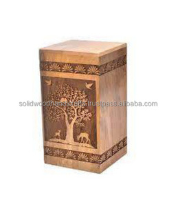 Urnes de crémation pour adultes urnes en bois pour adultes urnes funéraires taille personnalisée fournitures funéraires - Product Image 2