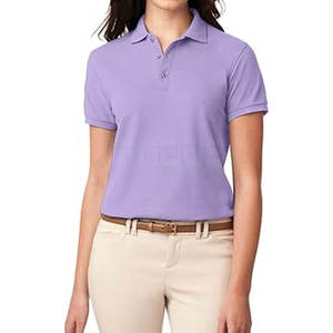 Polo pour femme en marque privée, confortable et léger, coupe ample, à prix abordable - Product Image 5