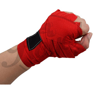 Vendas elásticas profesionales personalizadas para manos, para kickboxing, muay thai, MMA y boxeo. - Product Image 4