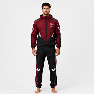 Vêtements de sport coupe-vent pour hommes sur mesure, avec coutures robustes, finition haut de gamme et solutions de production de marque privée disponibles - Product Image 1