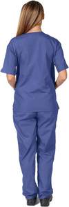 Ensemble de blouses médicales unisexes en tissu extensible de qualité supérieure, pantalon de jogging et haut personnalisables avec logo, uniformes d'hôpital pour médecins et infirmières - Product Image 2