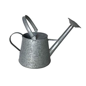 Arrosoir en fer galvanisé de qualité supérieure, grand arrosoir en acier avec long bec pour plantes de jardin intérieures et extérieures - Product Image 1
