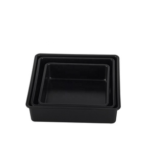 Bandeja cuadrada para hornear pasteles de acero al carbono antiadherente rectangular de acero al carbono a bajo precio personalizada - Product Image 5