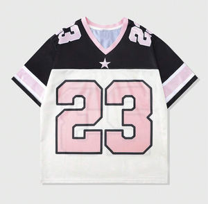 Camiseta de Fútbol Personalizada con Sublimación, Diseño de Bordado, Malla Transpirable, Estilo Urbano, para Equipos Nacionales de Fútbol Americano - Product Image 1