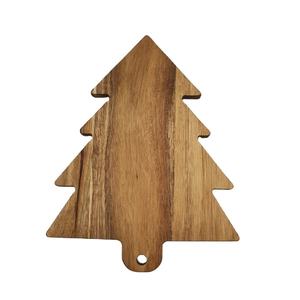 Planche à découper en bois d'acacia massif, plateau de service pour charcuterie, plateau de service pour fromage, fruits, pain, en-cas, dessert, décoration de la maison - Product Image 1