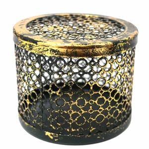 En gros En Vrac 2019 Impressionnant Or Vert Forme Ronde Boîte De Mariage Style Classique À La Main Boîte Personnalisée - Product Image 1