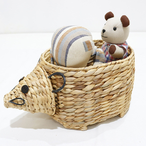 Artex Dong Thap <b>Animal</b> Cotton Rope <b>Basket</b> Soft & Durable Storage Container for Kids Room & Nursery - Product Image 6