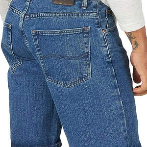 Pantalones Cortos Bermuda de Mezclilla Casuales para Hombre, con Cordón Ajustable, Bordado, Tejido Transpirable de Secado Rápido, para Playa, Verano, con Bolsillos - Product Image 4