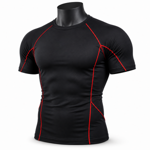 Camiseta de Compresión Personalizada OEM, Ropa Deportiva de Secado Rápido, Marca Privada - Product Image 3