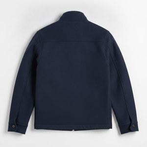 Veste utilitaire marine pour homme Outpost avec broderie, fermeture éclair, coupe classique, couleur unie, pour l'automne - Product Image 2