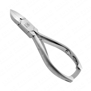 Heavy Duty Black Stainless Steel Toenail Cutter Professional Nail Nipper with PU <b>Leather</b> <b>Pouch</b> Custom Logo OEM - Product Image 3