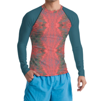 T-shirts de compression personnalisés avec logo pour Jiu Jitsu, style sport long, pour adultes et enfants, en tissu nylon et élasthanne, pour hommes