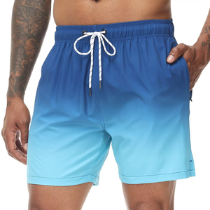 Maillots de bain pour hommes de haute qualité, écologiques, avec impression de logo personnalisée, best-seller, séchage rapide, cordon de serrage. - Product Image 5