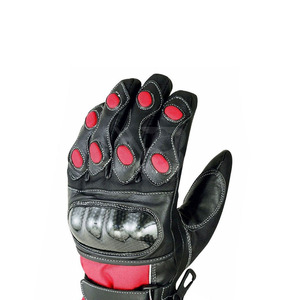 ถุงมือมอเตอร์ไซค์หนังห้านิ้ว ระบายอากาศ น้ำหนักเบา รุ่นใหม่ ขายดี - Product Image 4