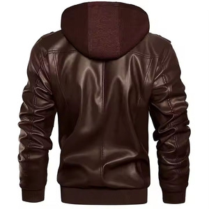 Custom Made Trendy Wholesale Price <b>Leather</b> <b>Jacket</b> for <b>Men</b> Pakistan Manufacture casual wear <b>jacket</b> breathable <b>jacket</b> for <b>men</b> - Product Image 2