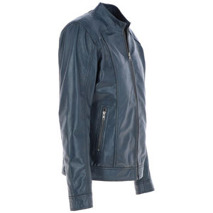 Meilleure Vente : Blouson en Cuir Slim Fit pour Homme, Style Urbain, Imperméable, en Peau de Mouton, Tendance et Élégant - Product Image 4